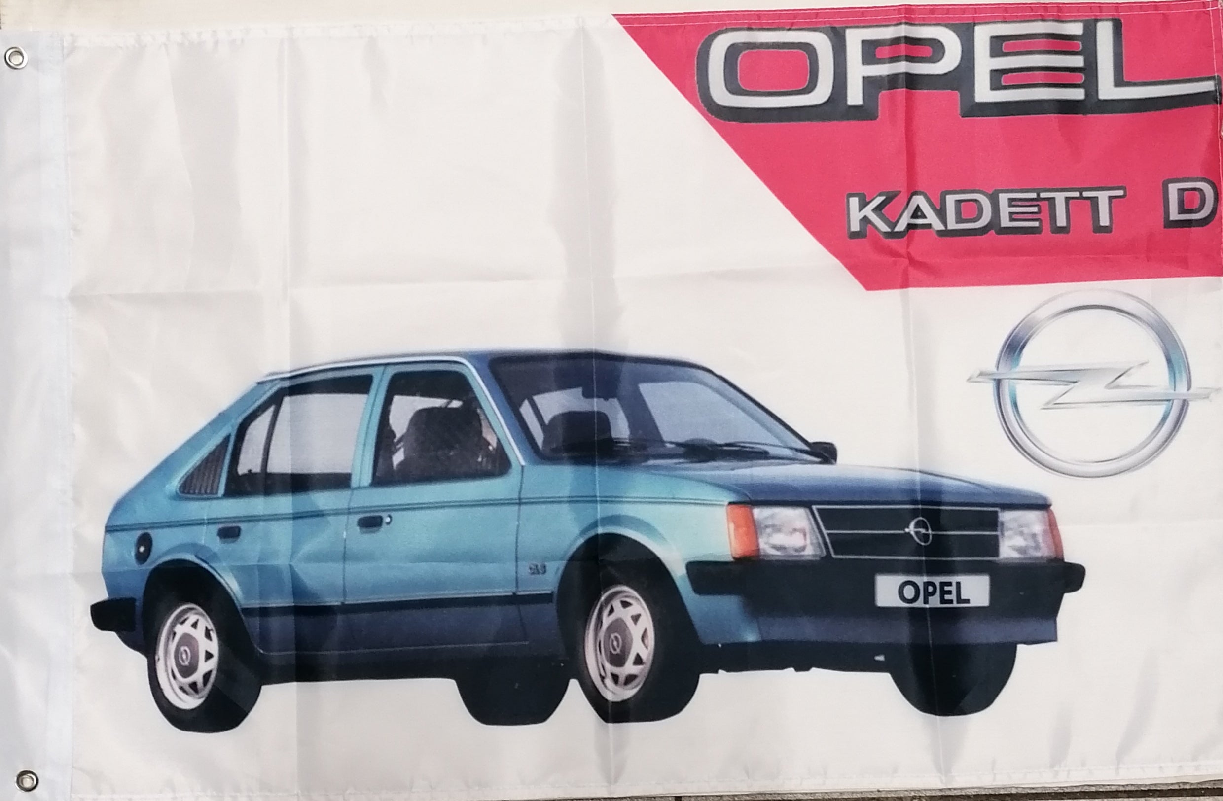 blue opel kadett d