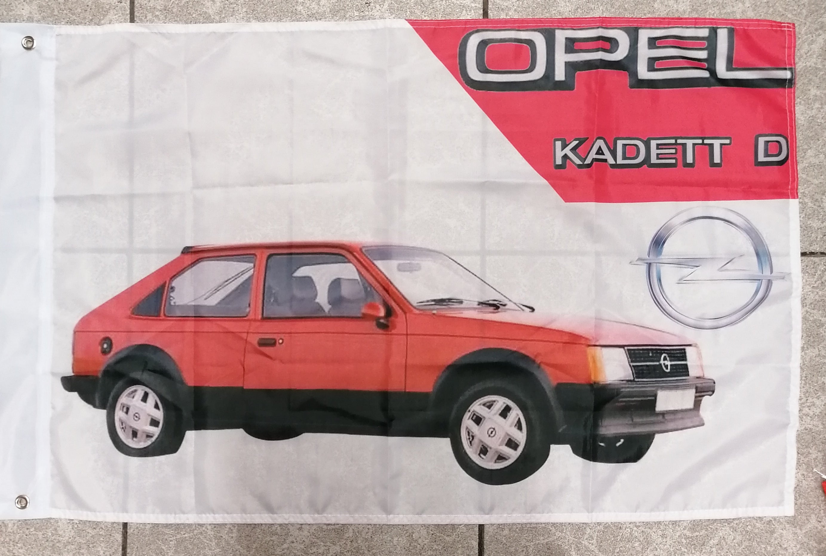 opel kadett D flag