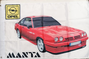 Opel Manta red