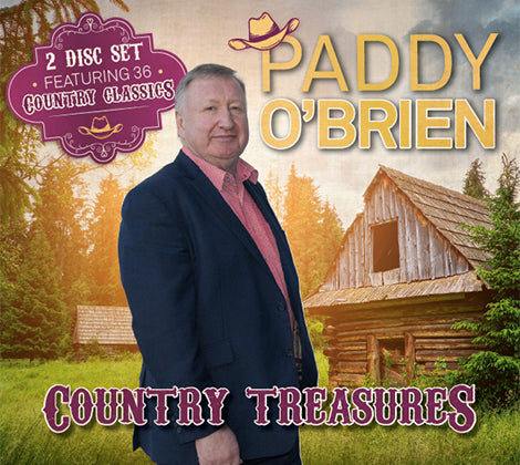 Paddy O’Brien – Country Treasures-Music CD