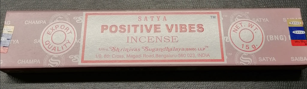 positive vibes incense sticks