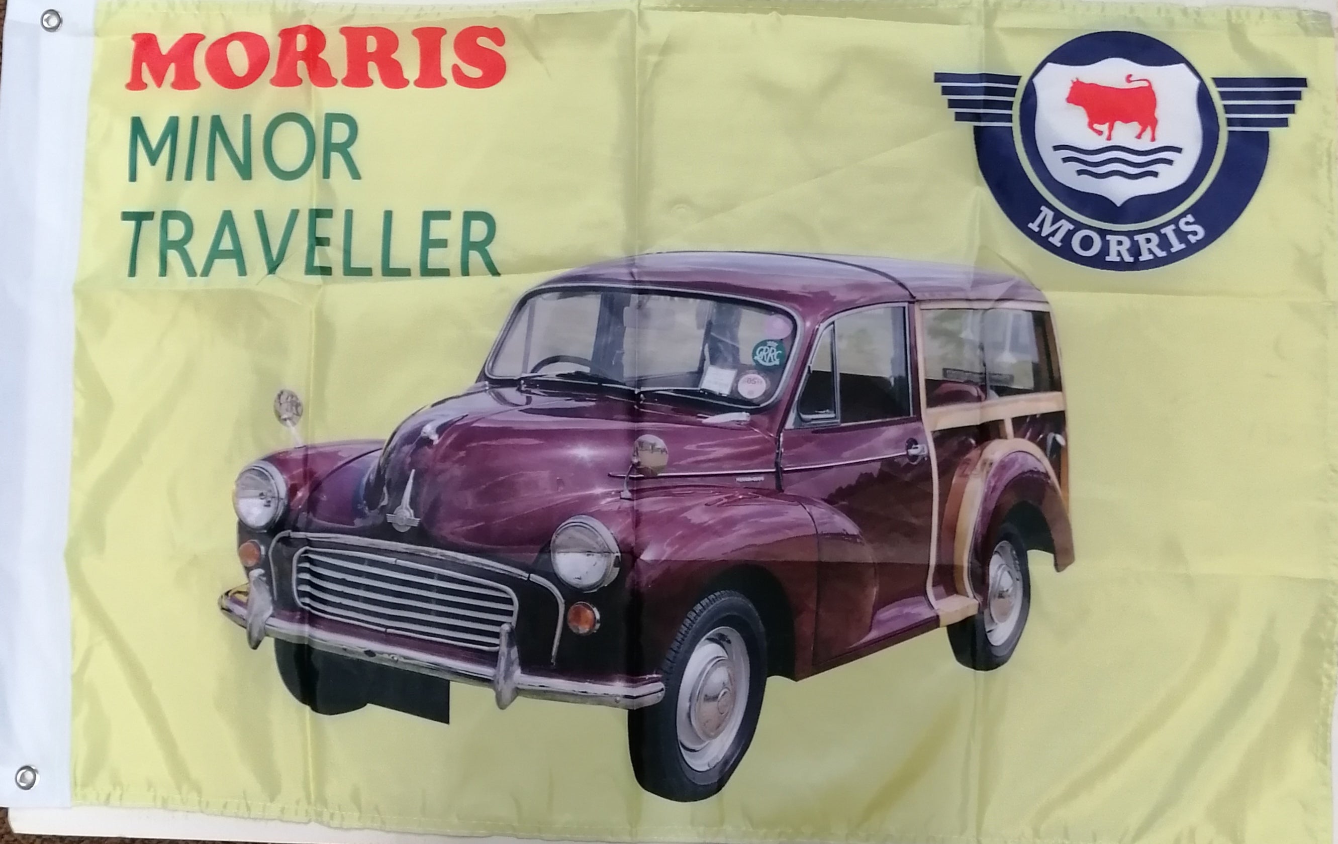 morris minor traveller flag