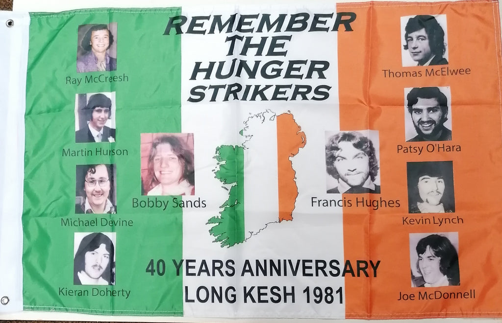 irish republican hunger strikers flag