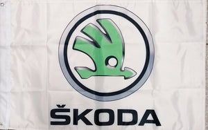 skoda logo flag