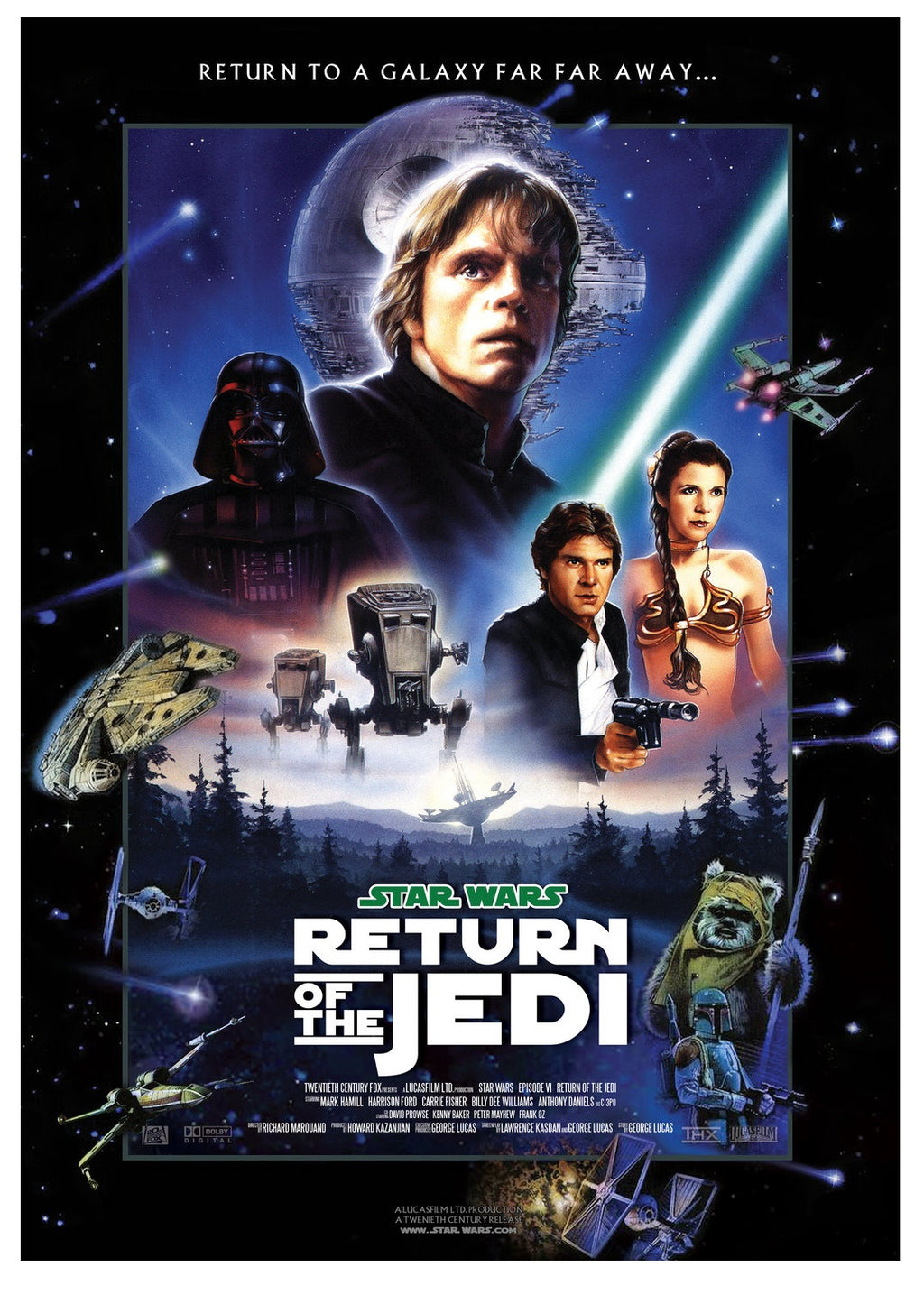 star wars return of the jedi flag