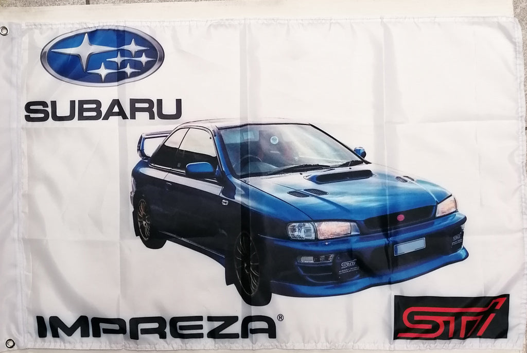 Subaru impreza flag