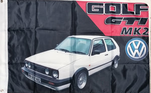 vw golf mk2 white