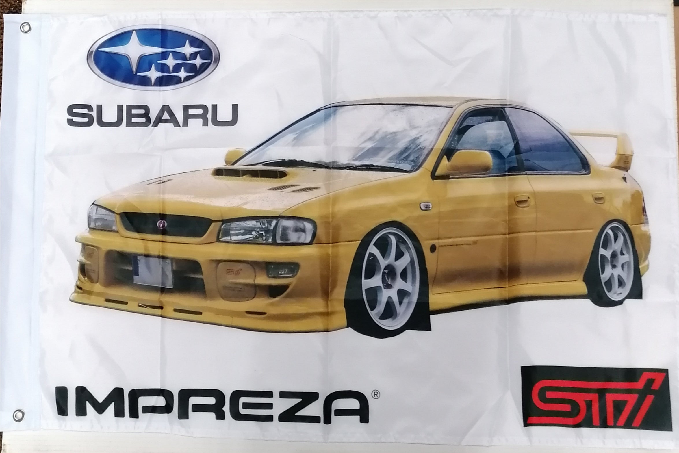 subaru impreza flag